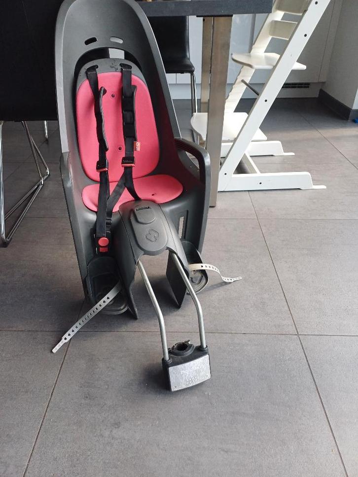 Kinderdrager voor fiets Hamax Buddy, Fietsen en Brommers, Fietsaccessoires | Fietsstoeltjes, Gebruikt, Achterzitje, 15 t/m 36 kg