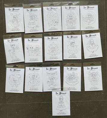 Lot nr. 3 - 16 nieuwe In2stamps rubber stempels beschikbaar voor biedingen