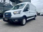 Ford E-Transit 2T 350M 184PK L3H2 Trend*Navi*Carpaly*Camera, Auto's, Ford, Automaat, Monovolume, Zwart, Wit