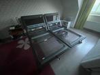 Auping Original black - dubbel bed verstelbare spiraalbodems, Huis en Inrichting, Slaapkamer | Bedden, Ophalen, Zwart, Tweepersoons