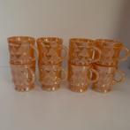 Vintage Fire King Anchor Hocking Peach Lustre  Coffee Mug 8, Huis en Inrichting, Woonaccessoires | Overige, Ophalen of Verzenden