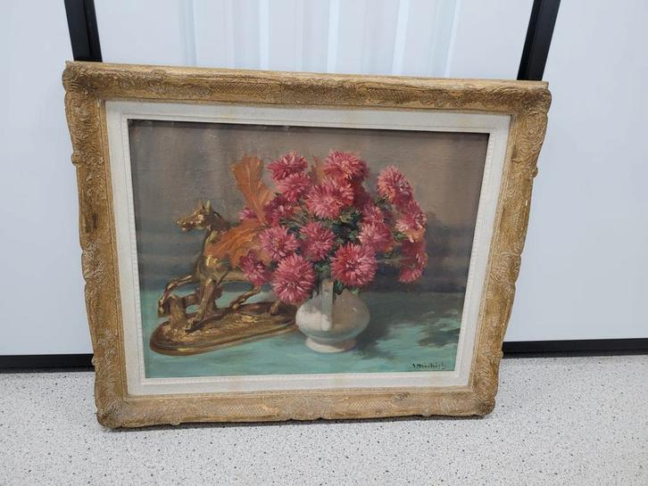 Guillaume Michiels – stilleven, Antiek en Kunst, Kunst | Schilderijen | Klassiek, Ophalen