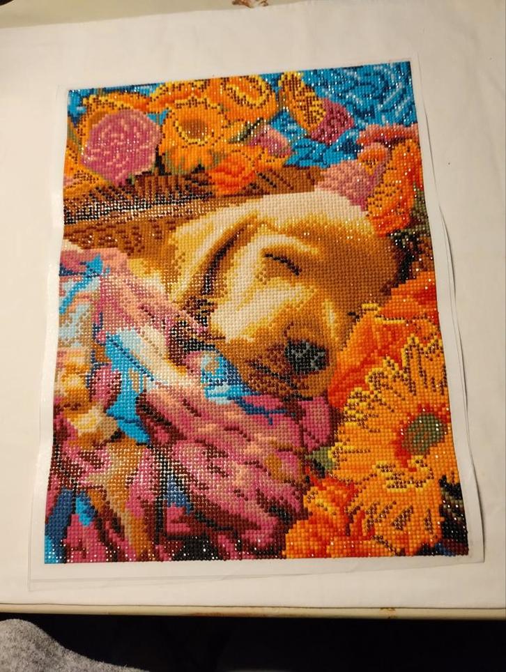 diamond painting de 30/40.     Pas encadré, Hobby en Vrije tijd, Borduren en Borduurmachines, Nieuw, Ophalen