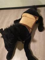 Plunche liggend paardenknuffel, Kinderen en Baby's, Speelgoed | Knuffels en Pluche, Ophalen, Zo goed als nieuw, Paard