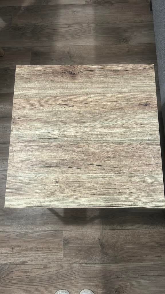 Table d'appoint, Maison & Meubles, Tables | Tables de salon, Comme neuf, 50 à 75 cm, 50 à 100 cm, 50 à 100 cm, Carré, Autres essences de bois