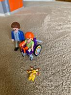 Playmobil Kind in rolstoel (compleet, geen doos) 4-10 jaar, Complete set, Ophalen of Verzenden, Zo goed als nieuw