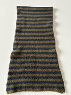Écharpe rayée bleu/kaki, Enfants & Bébés, Vêtements enfant | Bonnets, Écharpes & Gants, Enlèvement ou Envoi, Comme neuf, 134 à 140