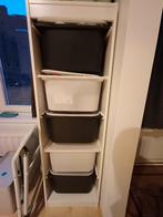 Trofast opbergrek wit met 5 grote bakken, Ophalen, Zo goed als nieuw