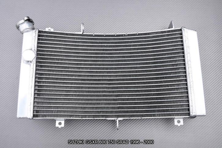 Radiateur Koeler AVDB SUZUKI GSXR 600 / 750 SRAD 1996 - 2000, Motoren, Accessoires | Overige, Nieuw, Ophalen of Verzenden