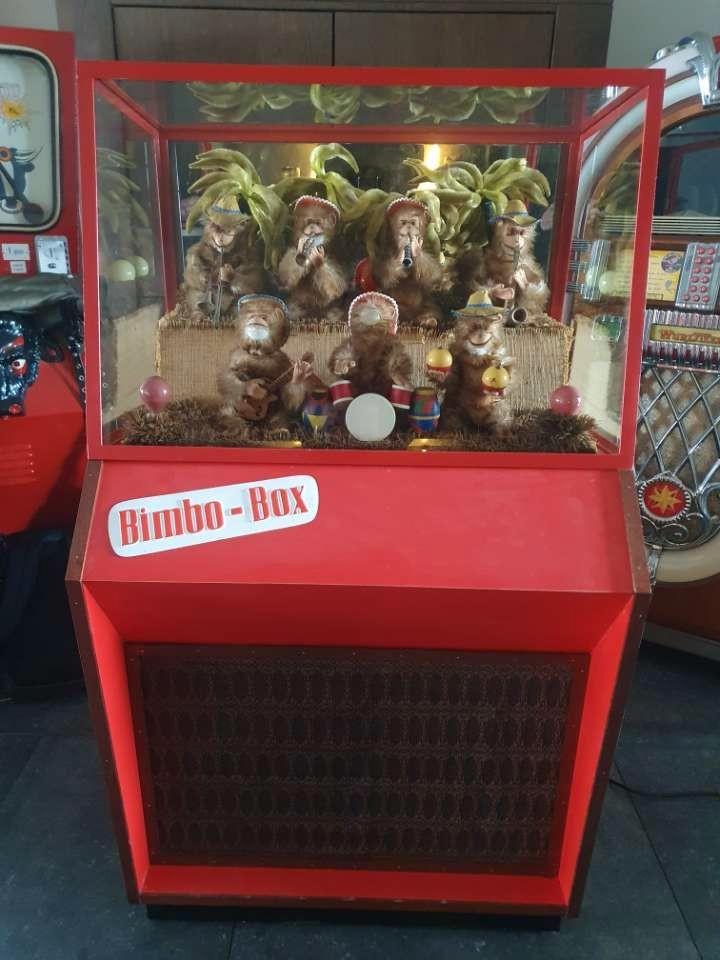 Jaren 70 super mooie bimbobox automaton, Verzamelen, Automaten | Overige, Ophalen