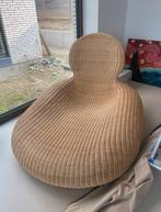 Leuke rotan lounge chair, Ophalen, Eenpersoons, 100 tot 125 cm, Nieuw