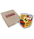 Porsche Emaillebord/Emailleschild 45x38 / Origineel / Dealer, Nieuw, Ophalen of Verzenden