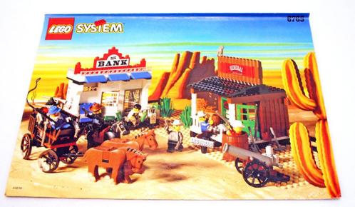 LEGO Western Cowboys 6765 Gold City Junction, Kinderen en Baby's, Speelgoed | Duplo en Lego, Zo goed als nieuw, Lego, Complete set