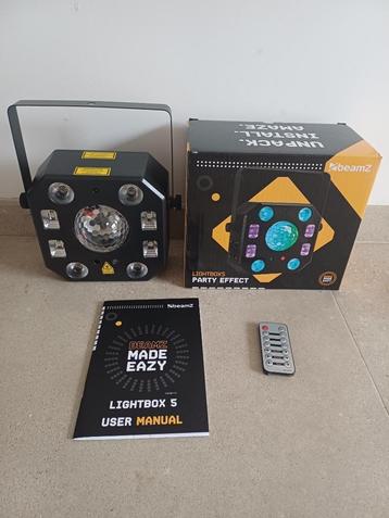 Beamz Lightbox 5 beschikbaar voor biedingen