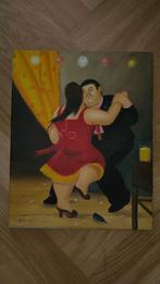 Fernando Botero  Olie werk op doek  Gesigneerd en Gedateerd, Antiek en Kunst, Ophalen