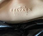 Delvaux Lily MM in cashemire ! Nieuwstaat !, Handtassen en Accessoires, Tassen | Damestassen, Ophalen, Zo goed als nieuw, Zwart