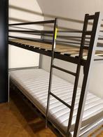 Metalen stapelbed 2x90x200, Huis en Inrichting, Ophalen, Zo goed als nieuw, Stapelbed