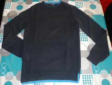 S small trui Esprit marine blauw met feller blauw beschikbaar voor biedingen