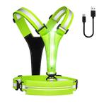 Hardloop wandel vest met verlichting en telefoonvak, Neuf, Autres marques, Course à pied, Autres types