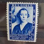 1937 Koningin Elisabeth - Ysaye, postfris