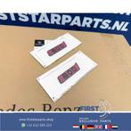 BRABUS 800 ROCKET LOGO SET LETTERS ZWART / ROOD LOGO ZIJSCHE, Gebruikt, -, Ophalen of Verzenden, Achter