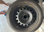 Stalen wielen+ winterbanden, Auto-onderdelen, Banden en Velgen, Ophalen, 14 inch, Gebruikt, Banden en Velgen