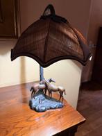 Bronzen schemerlamp paard, Antiek en Kunst, Ophalen