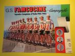 wielerkaart 1982 team famcucine francesco moser, Comme neuf, Envoi