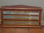 Houten scorebord snooker  biljart voor 4 personen - caféspel, Antiek en Kunst, Curiosa en Brocante, Ophalen of Verzenden