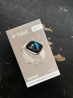 Fitbit Sense - boîte jamais ouverte - lunar White/gold, Dormir, Fitbit, Blanc, Étanche