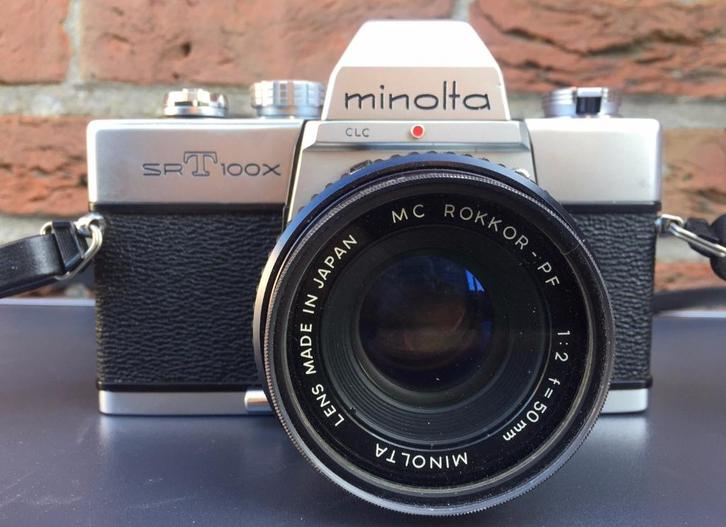 Minolta SRT 100X, TV, Hi-fi & Vidéo, Appareils photo analogiques, Utilisé, Minolta, Enlèvement ou Envoi