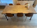 Landelijke eetkamerset Tafel / stoelen / lamp €500 !!!!!!!!!, Huis en Inrichting, Tafels | Eettafels, Ophalen, 200 cm of meer