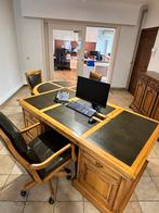 Klassiek Engels Chesterfield bureau met vergadertafel, Ophalen