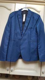 Veste de costume, Taille 48/50 (M), Bleu, Enlèvement ou Envoi, Sans marque