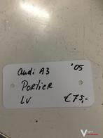 Audi A3 2005 3drs Portier Linksvoor, Ophalen, Gebruikt, -, Deur