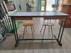 Schoolbureau + 2 stoelen, Ophalen, Gebruikt, Stoel(en)