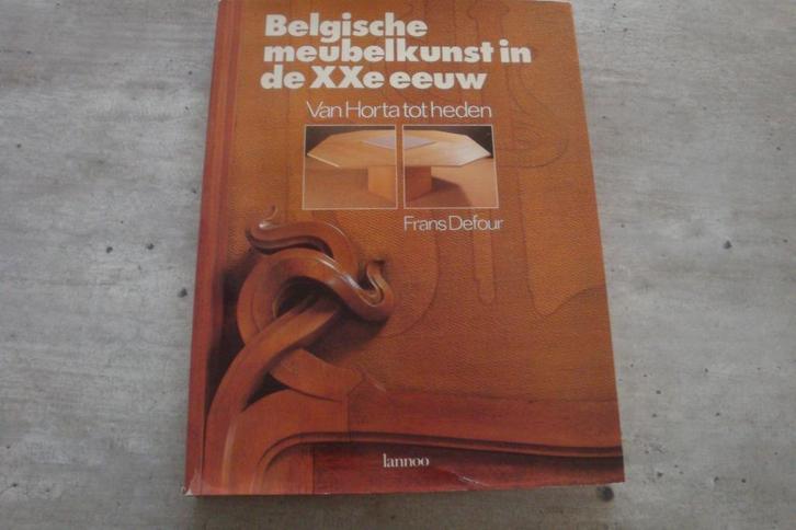 BELGISCHE MEUBELKUNST IN DE XXE EEUW, Boeken, Kunst en Cultuur | Beeldend, Gelezen, Ophalen of Verzenden