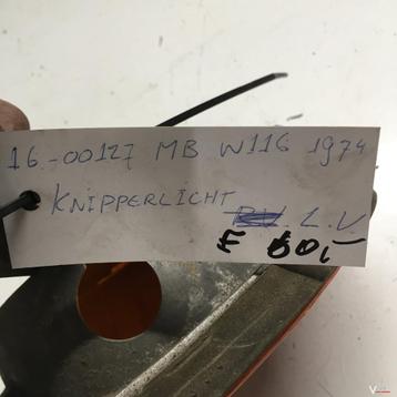 Mercedes W116 wagennr 1600127  Knipperlicht Linksvoor Bosch beschikbaar voor biedingen