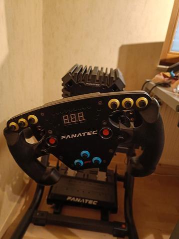 Fanatec csl dd 5nm, f1 esports v2 wheel, csl pedals, Enlèvement, Comme neuf