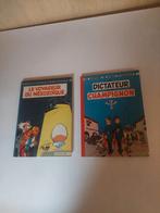 Bd spirou et fantasio 2 tomes année 1966 dos rond  à voir, Gelezen, Ophalen of Verzenden, Franquin, Meerdere stripboeken