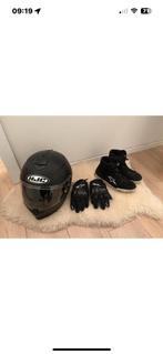 motor helm , schoenen , handschoenen, Ophalen, Zo goed als nieuw, Schoenen