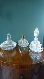ensemble toilette Val Saint Lambert, Antiquités & Art, Antiquités | Verre & Cristal, Enlèvement ou Envoi