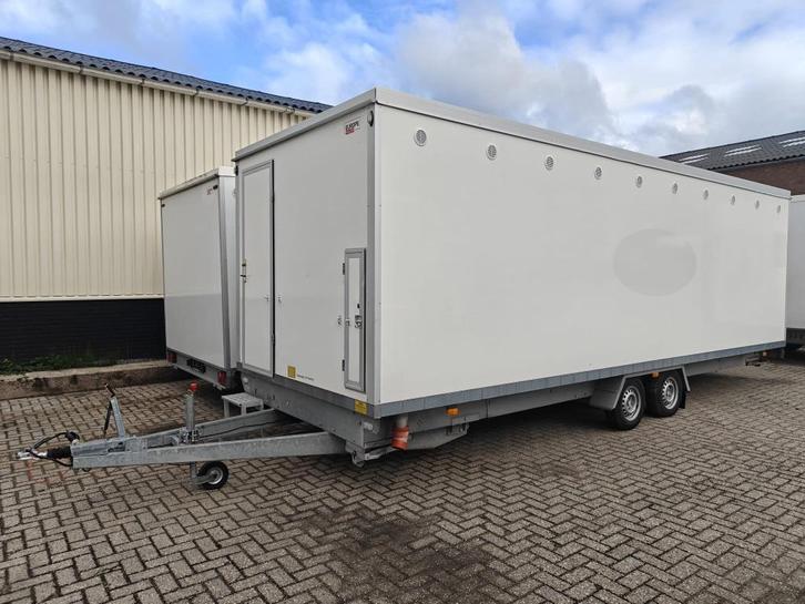 Eurowagon 10 persoons toiletwagen toiletwagens ACTIEPRIJS, Auto diversen, Aanhangers en Bagagewagens, Gebruikt, Ophalen