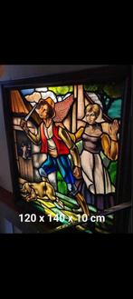 Antiek loodglas, Antiek en Kunst, Antiek | Glaswerk en Kristal, Ophalen