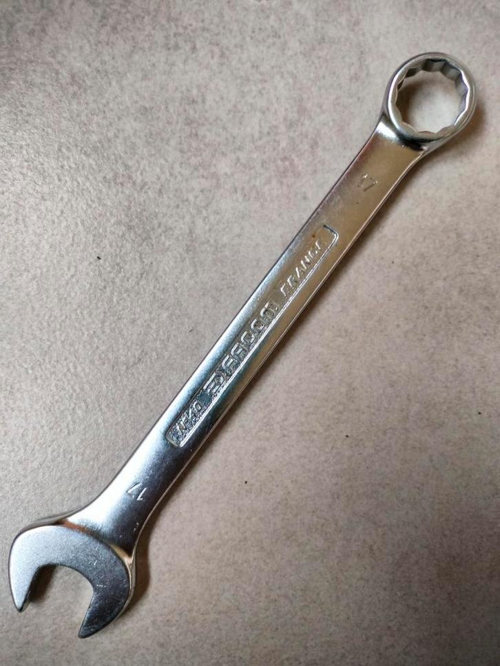 Facom 40 serie 17mm Steekringsleutel, Auto diversen, Autogereedschap, Gebruikt, Ophalen of Verzenden