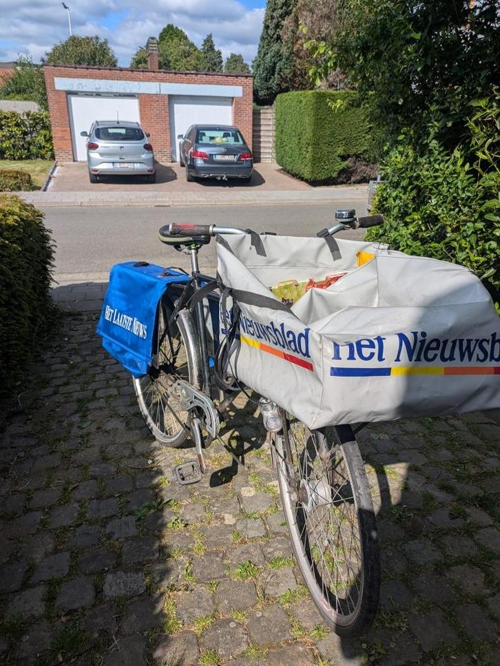 Fiets met draagzakken/draagmogelijkheid, Fietsen en Brommers, Fietsen | Heren | Herenfietsen, Gebruikt, 53 tot 57 cm, Ophalen of Verzenden