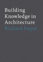 Building knowledge in architecture, Enlèvement ou Envoi, Utilisé