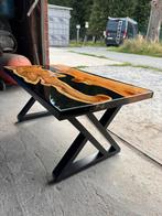 Handgemaakte epoxy tafel van Afrikaans hout, Ophalen, Nieuw, Rechthoekig, Hout