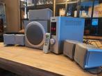 Retro pc speakerset 5.1, Computers en Software, Ophalen, Zo goed als nieuw