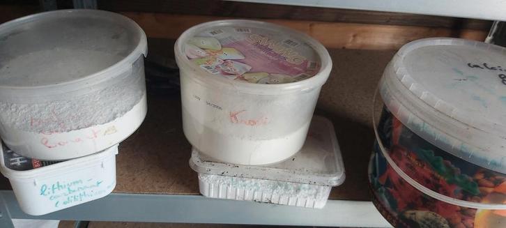 ingrediënten om zelf glazuren te maken, Hobby en Vrije tijd, Pottenbakken, Nieuw, Ophalen